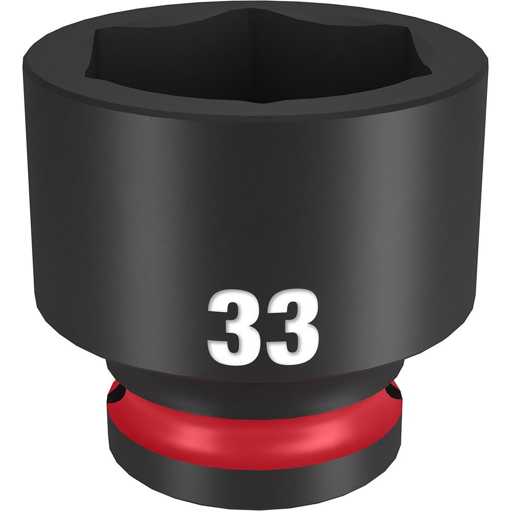 Milwaukee 49-66-6265 SHOCKWAVE Impact Duty™  1/2"Drive 33MM Standard 6 Point Socket