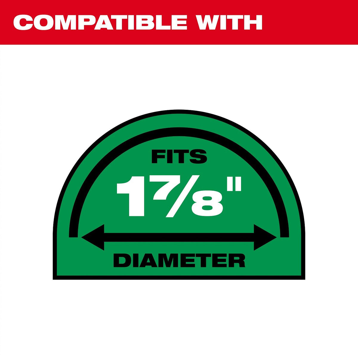 Milwaukee 49-90-1965 1-7/8" x 6' Flexible Hose for M18 FUEL Backpack Vacuum - 4