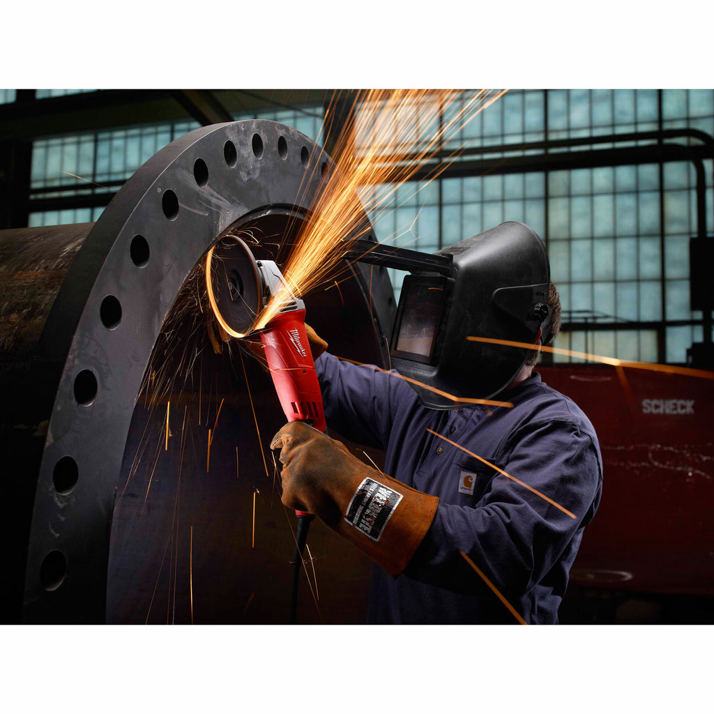 Milwaukee 13 Amp 5 Small Angle Grinder Trigger Grip, No-Lock (6124-31 Milwaukee 13 Amp 5 Small Angle Grinder Trigger Grip, No-Lock (6124-31