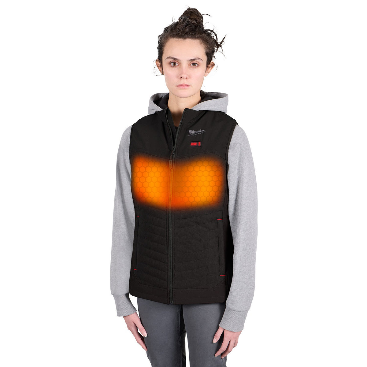 Milwaukee F300B-21 M12 Women's Black Axis Vest with (1) 2.0 Ah Battery and Charger - 4