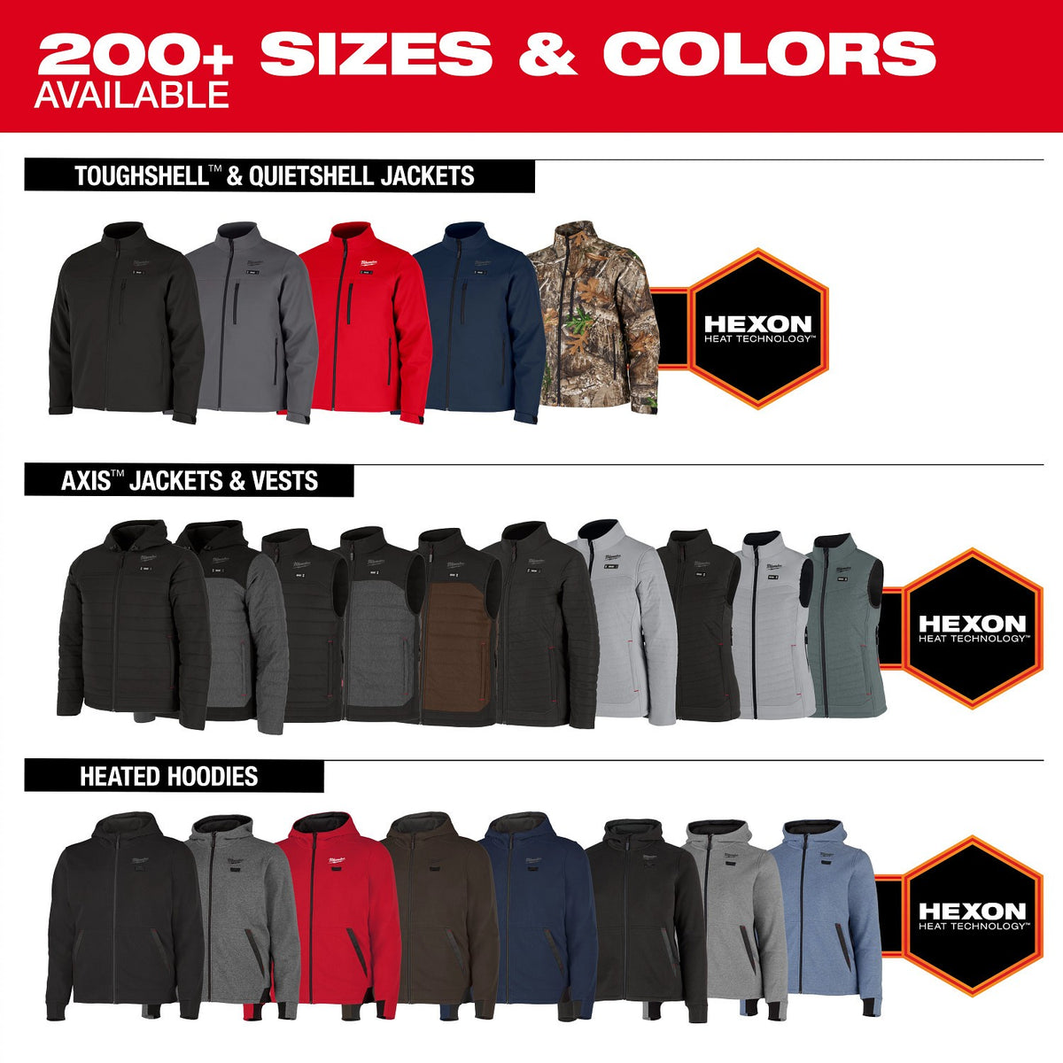Milwaukee M200G-21 M12 Heated Hoodie Kit - Gray - 11
