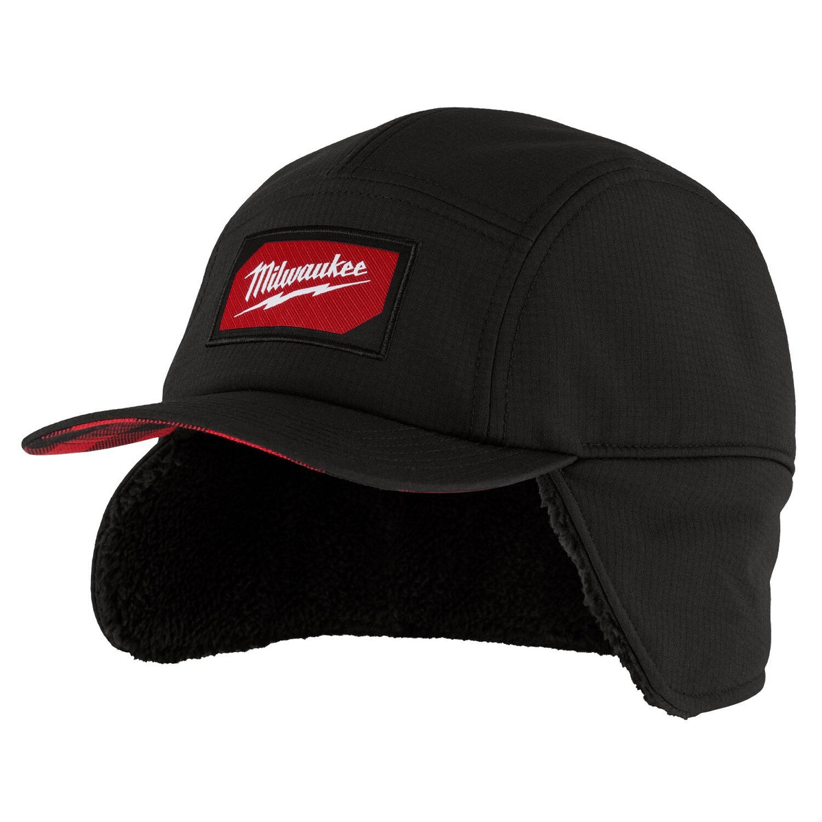 Milwaukee M754B-LXL Sherpa-Lined Windproof Water-Resistant Work Hat Black Large X-Large