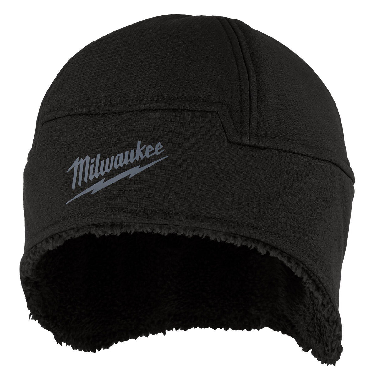 Milwaukee M755B-SM Sherpa-Lined Beanie Windproof Water Resistant Black S/M