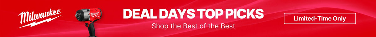 Milwaukee Deal Days Top Picks - Shop the Best of the Best - Limited-Time Only