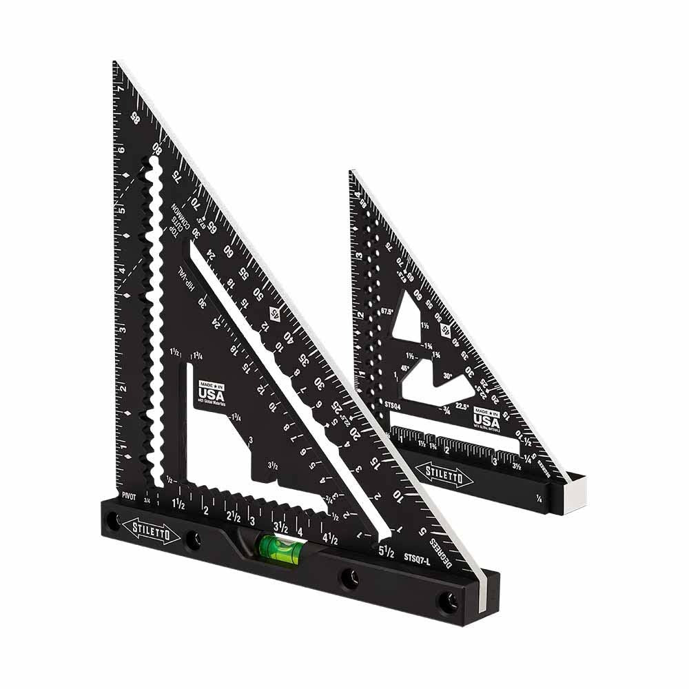 Stiletto STSQ7-LP 4.5" And 7" Rafter Square Set