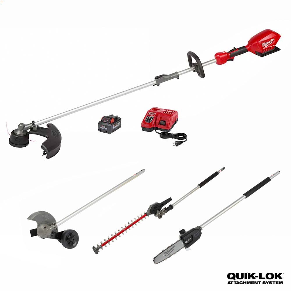 Milwaukee 2825-21ST M18 FUEL Trimmer Kit w/ Trimmer, Edger & Pole Saw Attachment