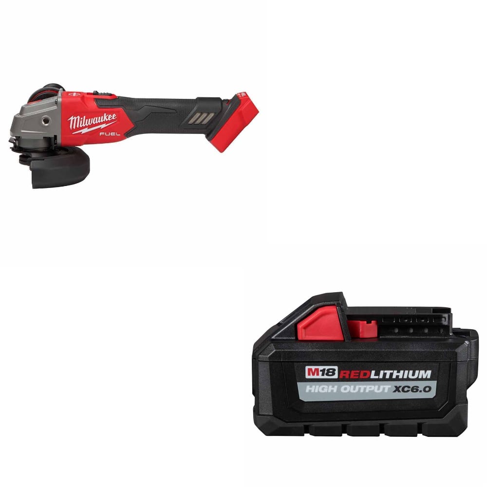 Milwaukee 2889-20 M18 FUEL Grinder W/ FREE 48-11-1865 M18 XC6.0 Battery Pack