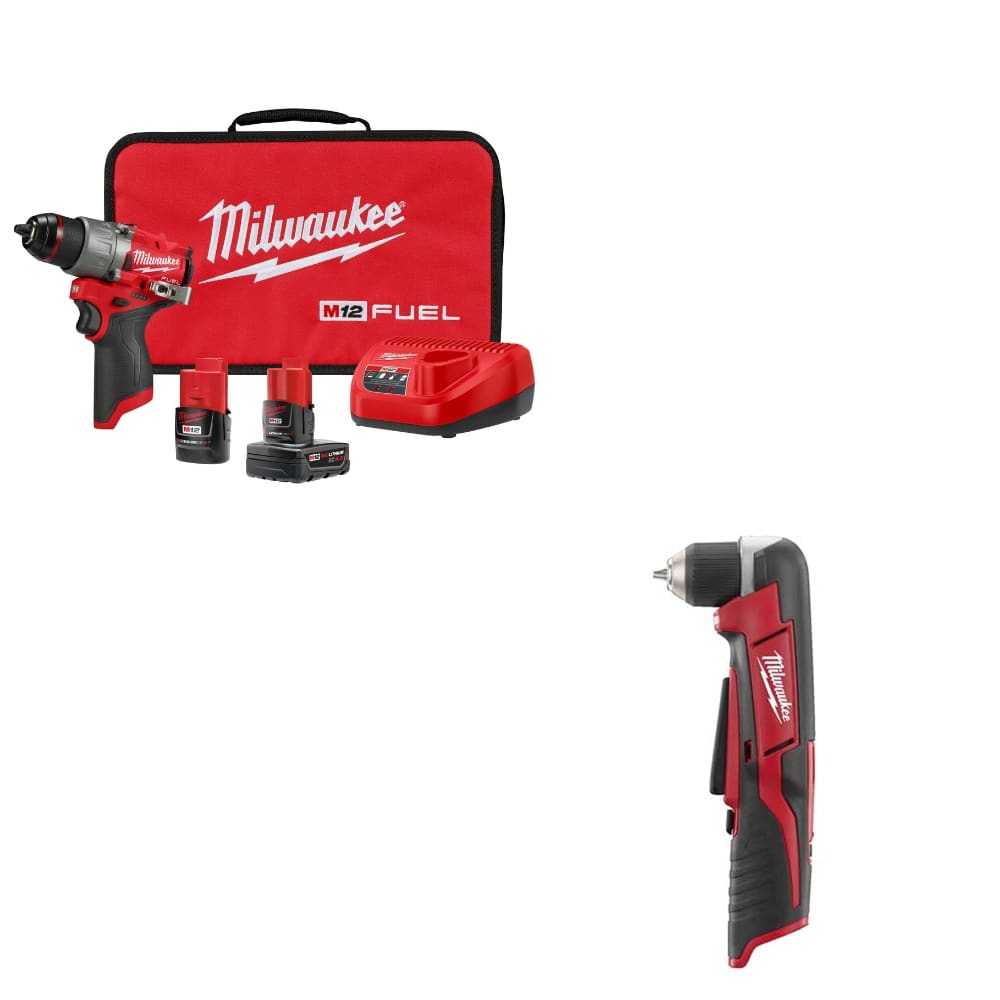 Milwaukee 3403-22 M12 FUEL Drill/Driver Kit w/ FREE 2415-20 M12 Drill Driver