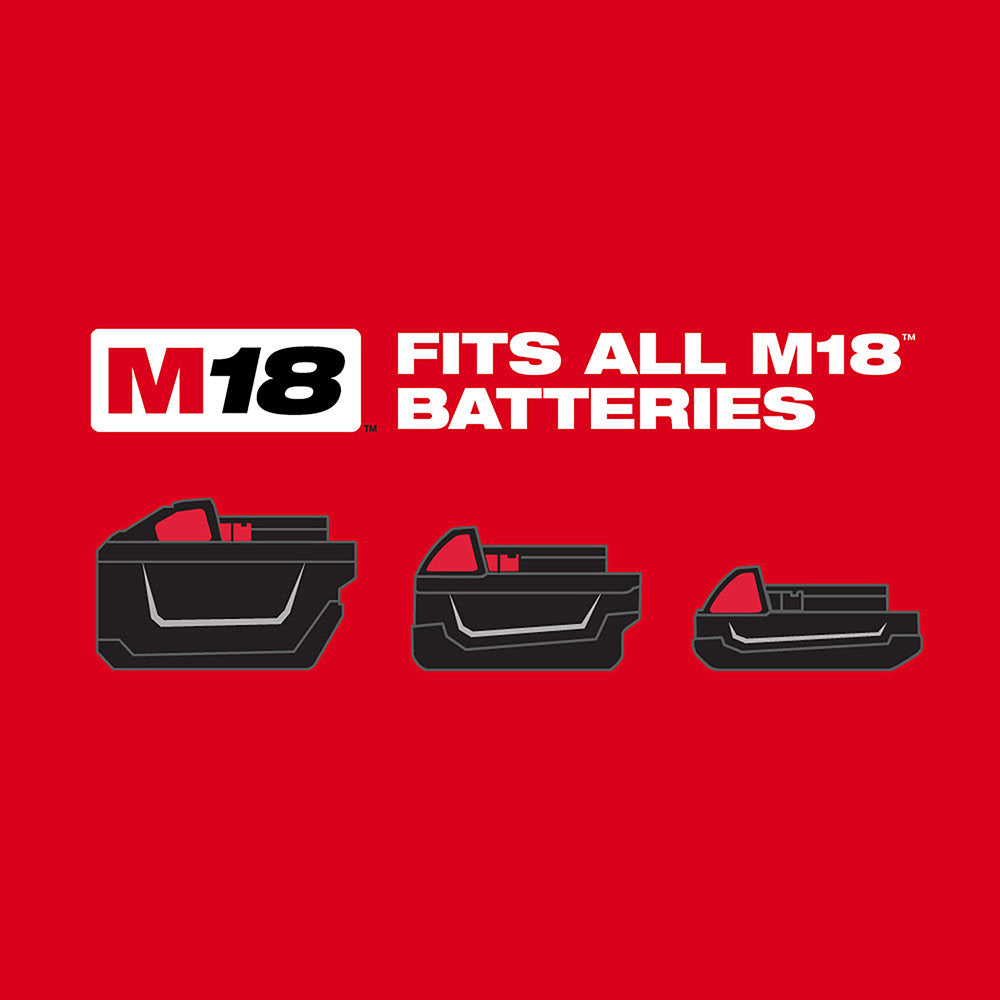 Milwaukee 0930-22HD M18 FUEL 12-Gallon Dual-Battery Wet/Dry Vacuum Kit