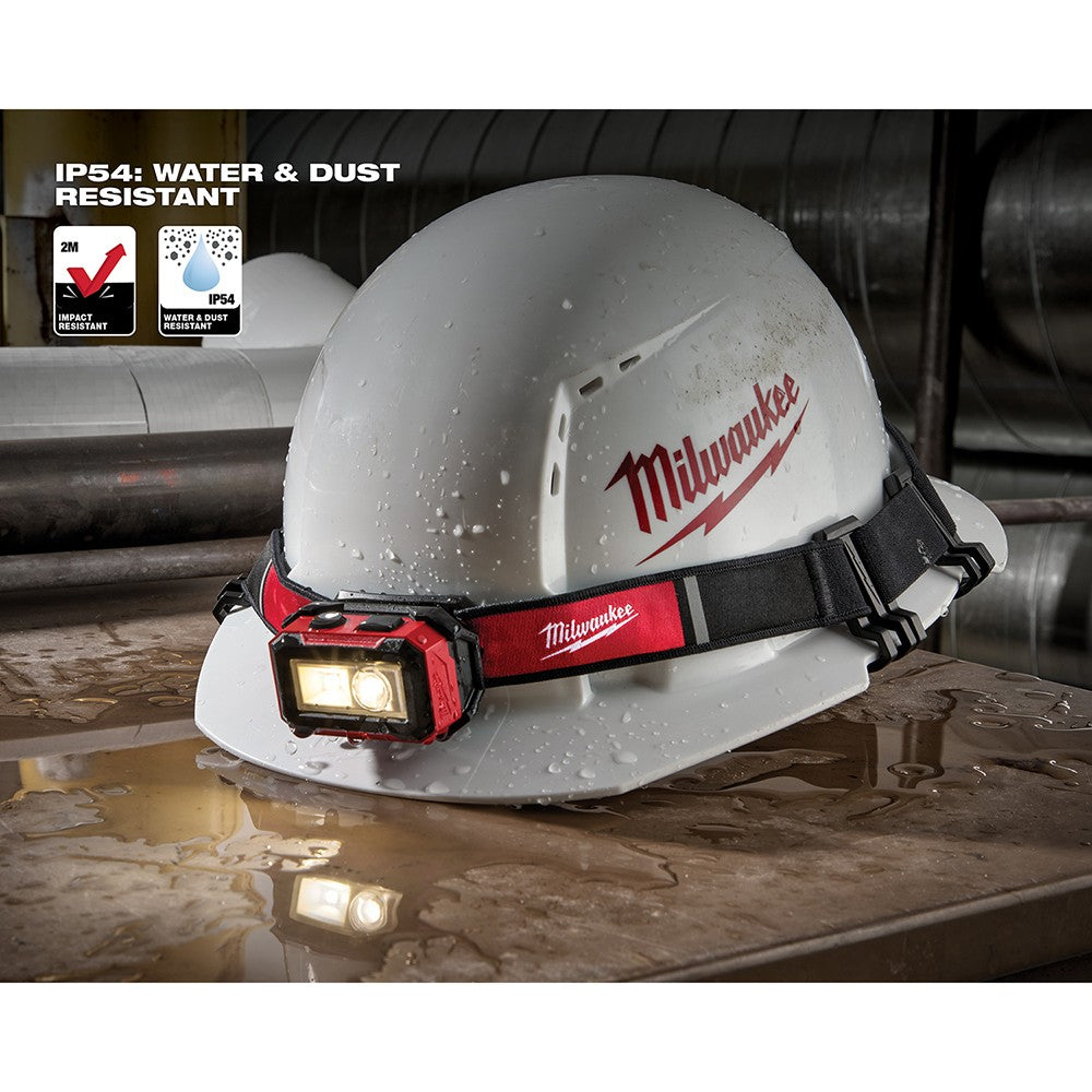 Milwaukee 2012R Rechargeable  Magnetic Headlamp with Task Light