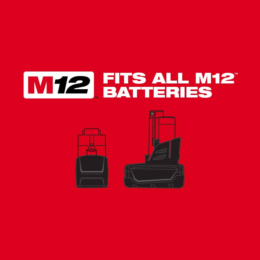 Milwaukee 2457-21 M12™  Cordless 3/8" Ratchet Kit
