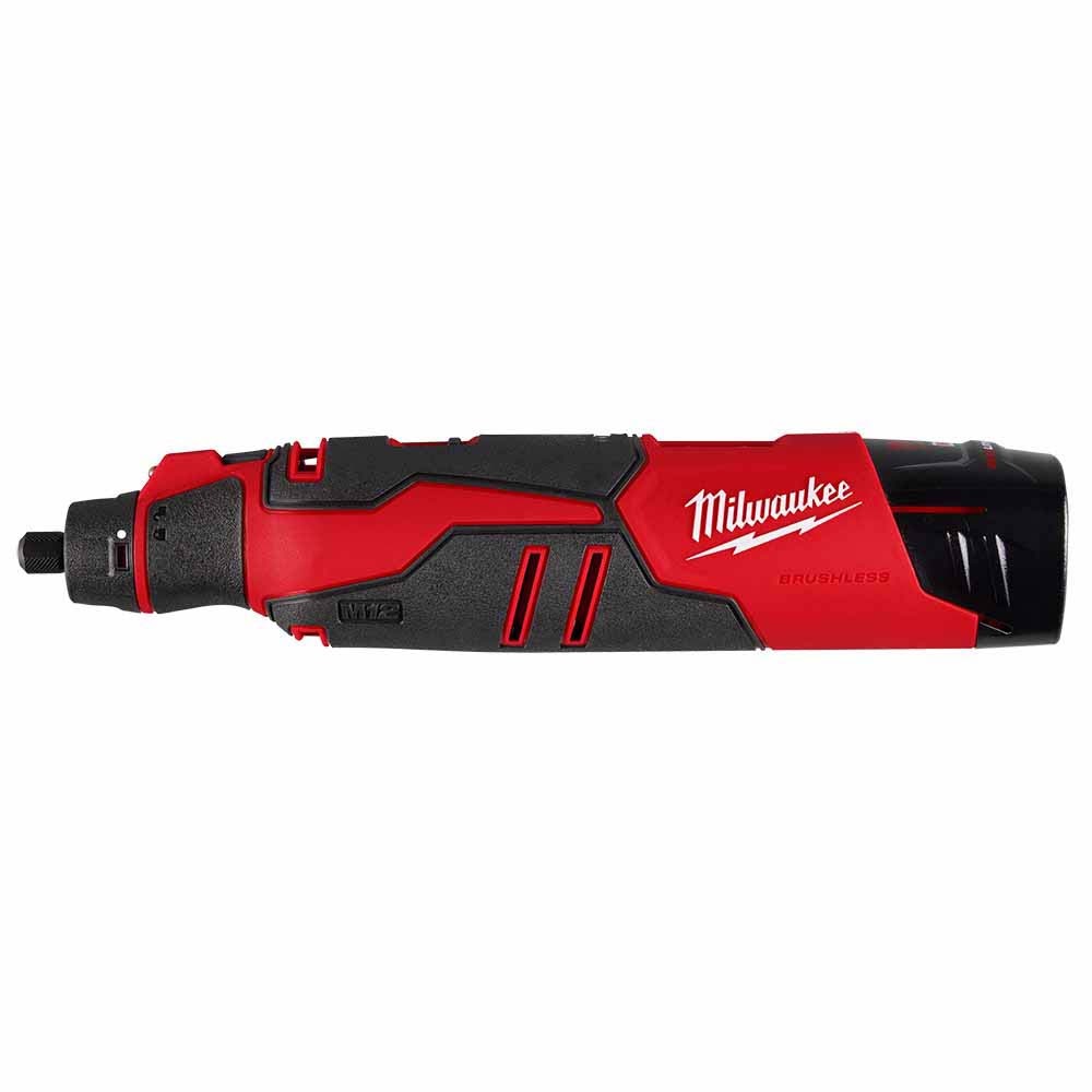 Milwaukee 2525-21 M12 Brushless Rotary Tool Kit