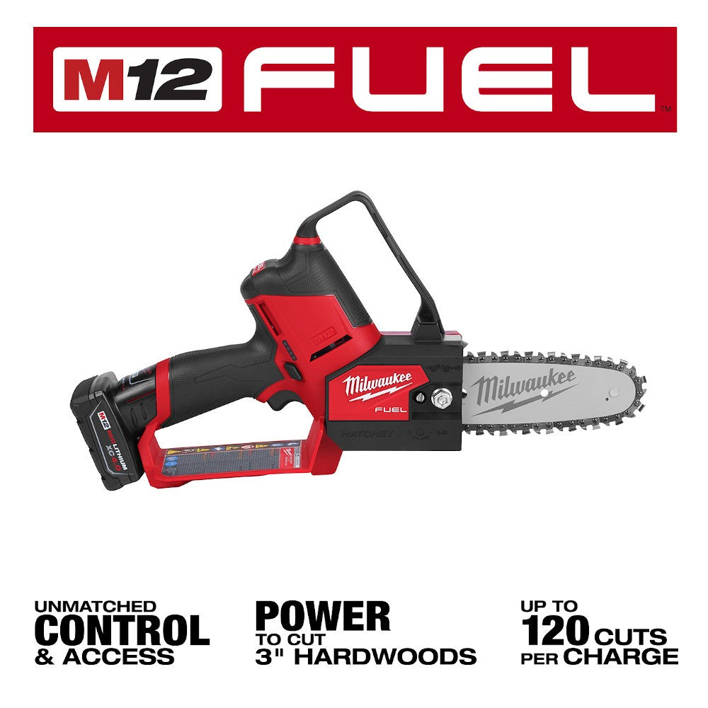 Milwaukee 2527-21 M12 FUEL™ HATCHET™ 6" Pruning Saw Kit