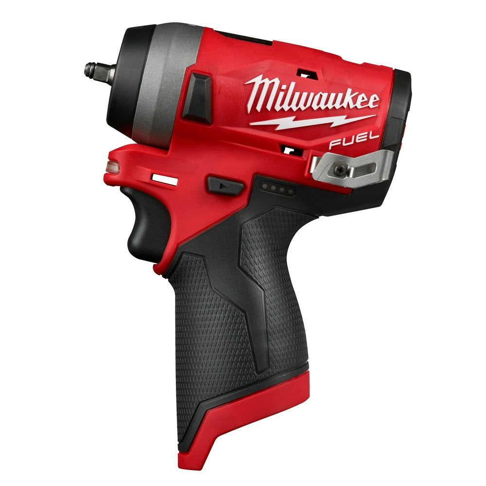 Milwaukee 2552-20 M12 FUEL Stubby 1/4" Impact Wrench, Bare Tool