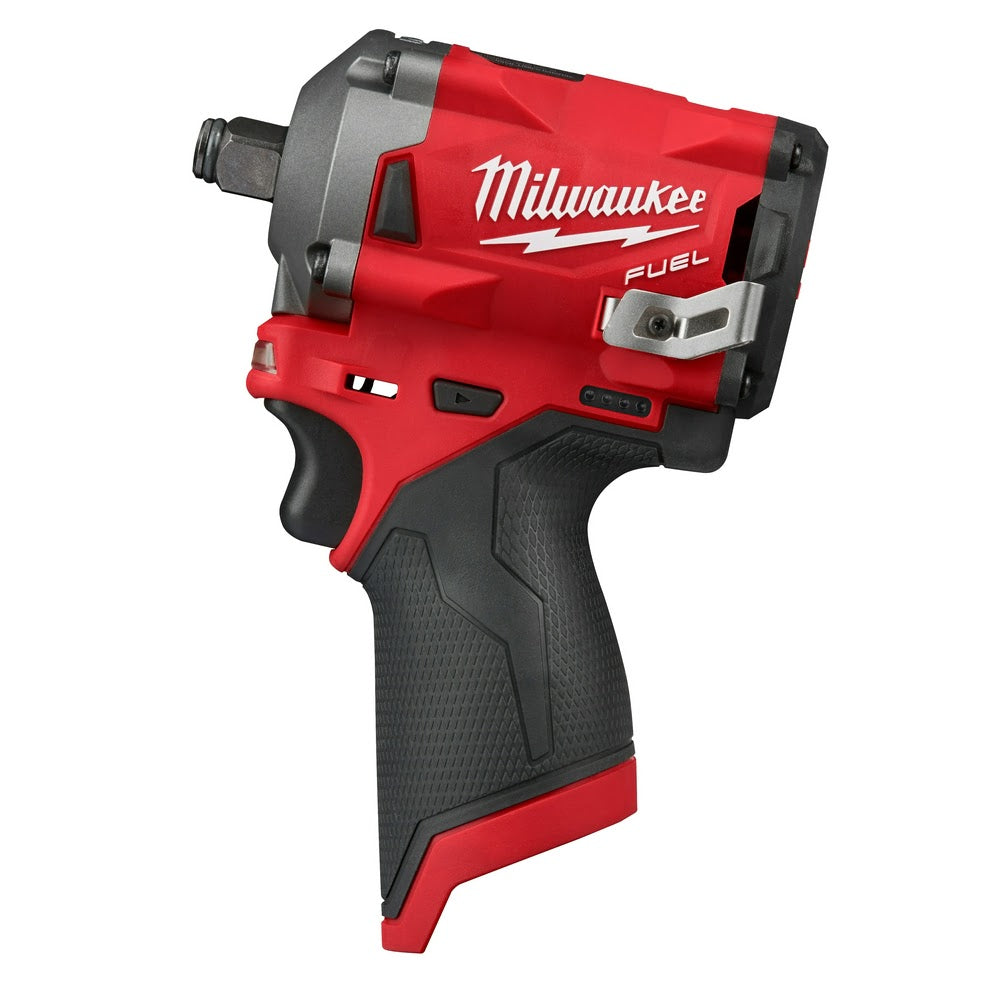 Milwaukee 2555-20 M12 FUEL Stubby 1/2" Impact Wrench, Bare Tool