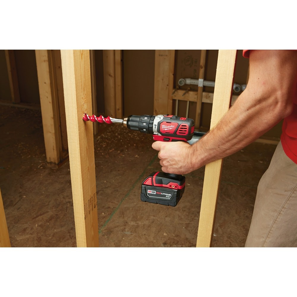 Milwaukee 2607-20 M18 1/2" Compact Hammer Drill/Driver, Tool Only
