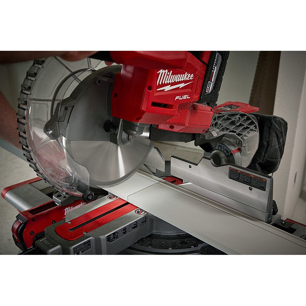 Milwaukee 2734-21HD M18 FUEL Dual Bevel Sliding Compound Miter Saw Kit with 8.0Ah HD Battery