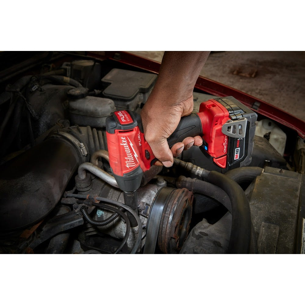 Milwaukee 2758-20 M18 FUEL 3/8" Compact Impact Wrench with Friction Ring with ONE-KEY, Bare Tool