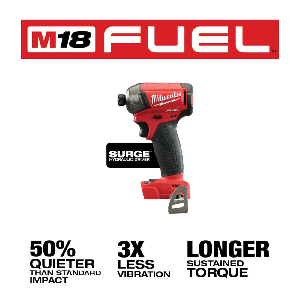 Milwaukee 2760-20 M18 FUEL SURGE 1/4 Hex Hydraulic Driver, Tool Only