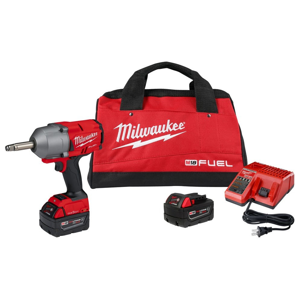 Milwaukee 2769-22R M18 FUEL 1/2" Ext. Anvil Controlled Torque Impact Wrench w/ONE-KEY Kit
