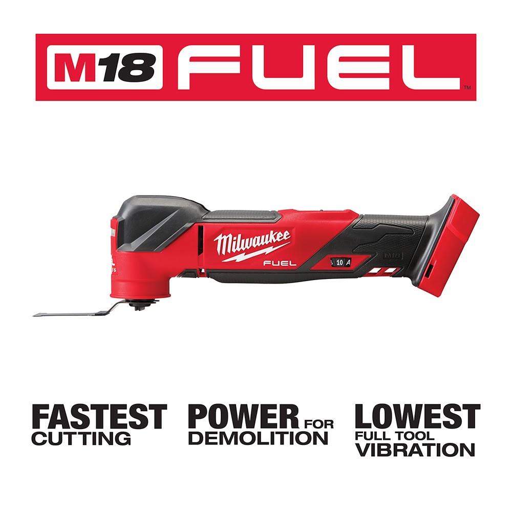 Milwaukee 2836-20 M18 FUEL™ Oscillating Multi-Tool, Bare-Tool