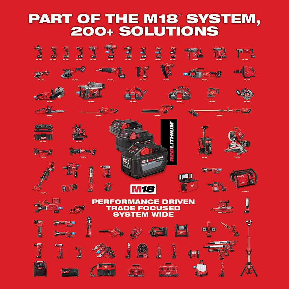 Milwaukee 2836-20 M18 FUEL™ Oscillating Multi-Tool, Bare-Tool