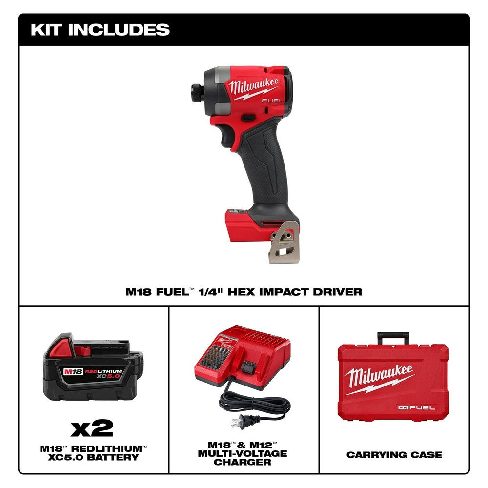 M18™ Cordless Lithium-Ion 1/4 Hex Compact Impact