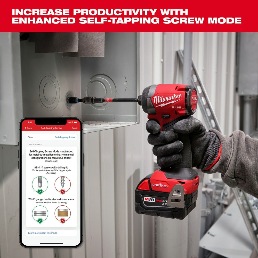 NEW Milwaukee M18 FUEL Impact Driver and Hammer Drill Driver with ONE-KEY 