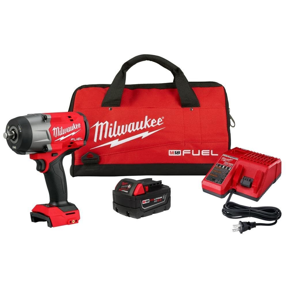 Milwaukee 2967-21B M18 FUEL 1/2" High Torque Impact Wrench w/ Friction Ring Kit