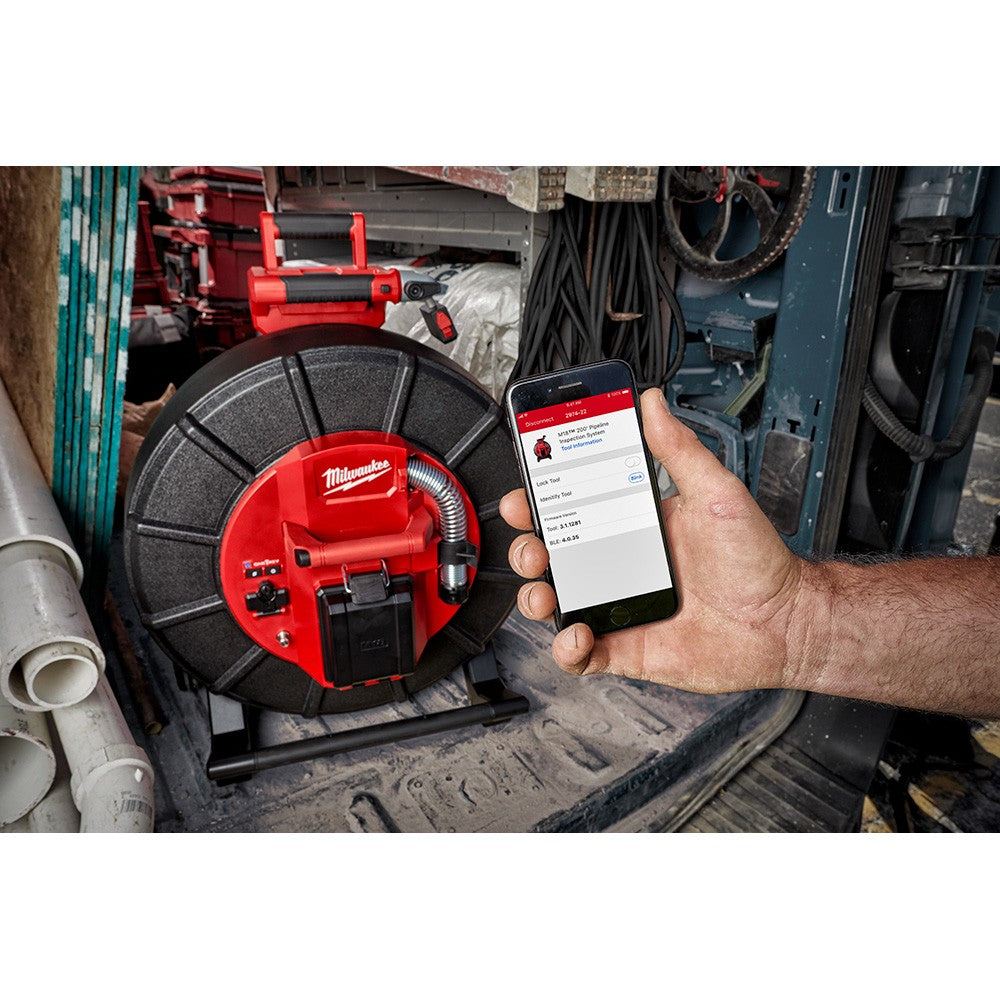 Milwaukee 2974-22 M18™ 200’ Pipeline Inspection System