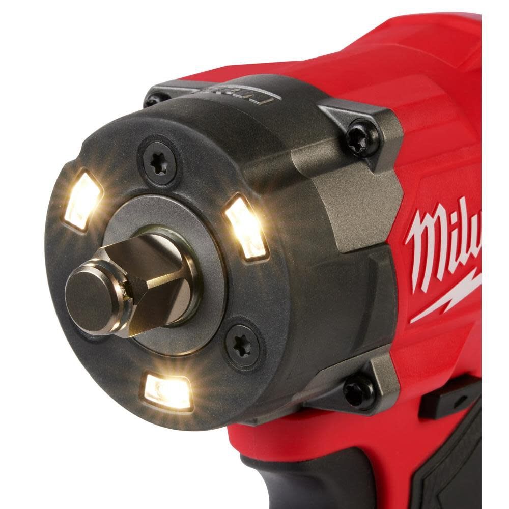 Milwaukee 3061-20 M18 FUEL 1/2" Controlled Torque Compact Impact Wrench w/ TORQUE-SENSE, Bare