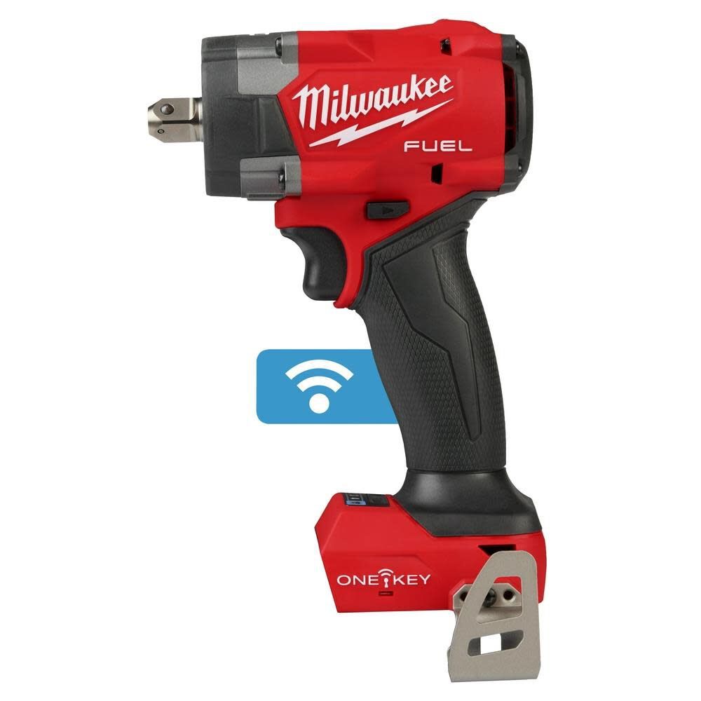 Milwaukee 3061P-20 M18 FUEL 1/2" Controlled Torque Compact Impact Wrench w/ TORQUE-SENSE, Pin Detent, Bare
