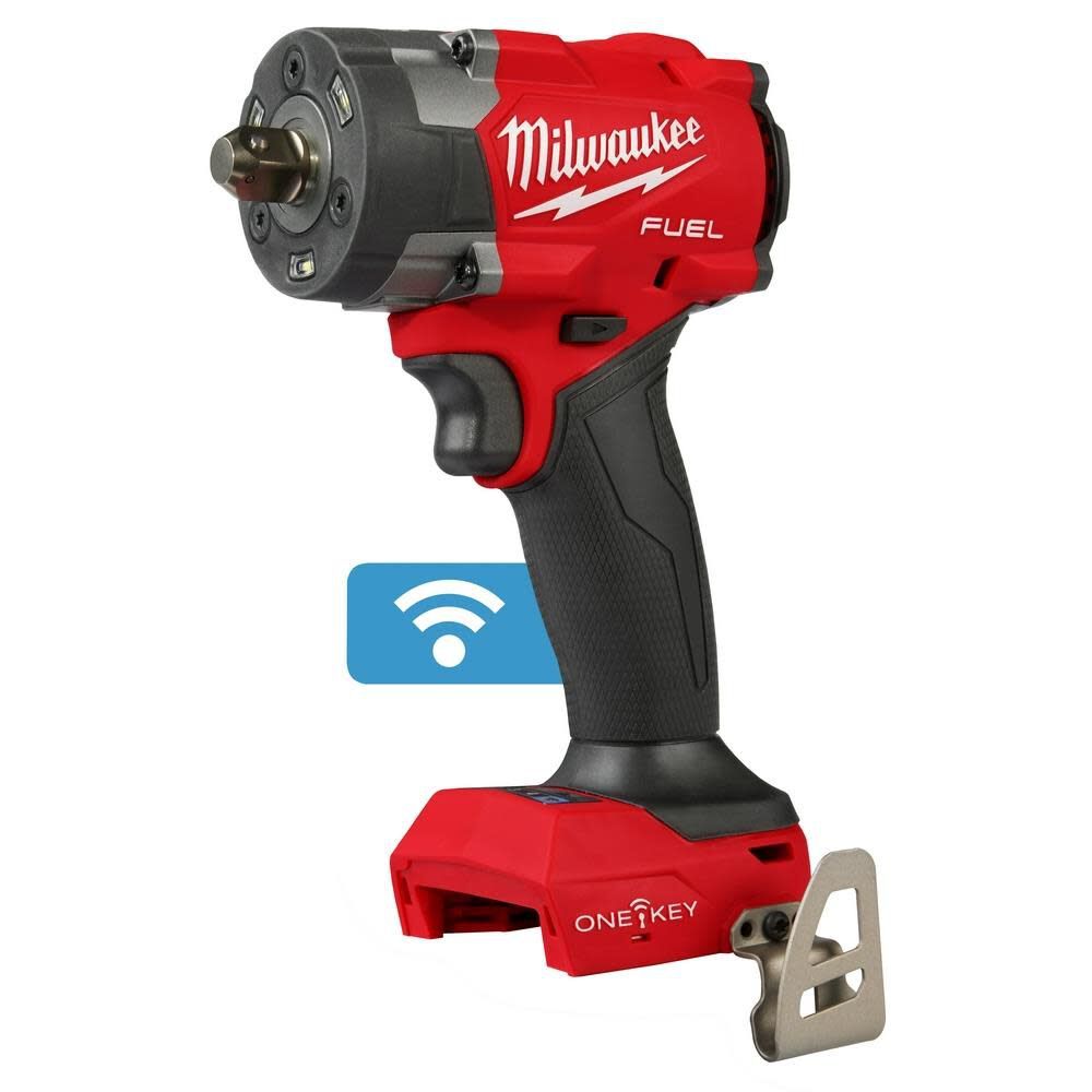 Milwaukee 3061P-20 M18 FUEL 1/2" Controlled Torque Compact Impact Wrench w/ TORQUE-SENSE, Pin Detent, Bare