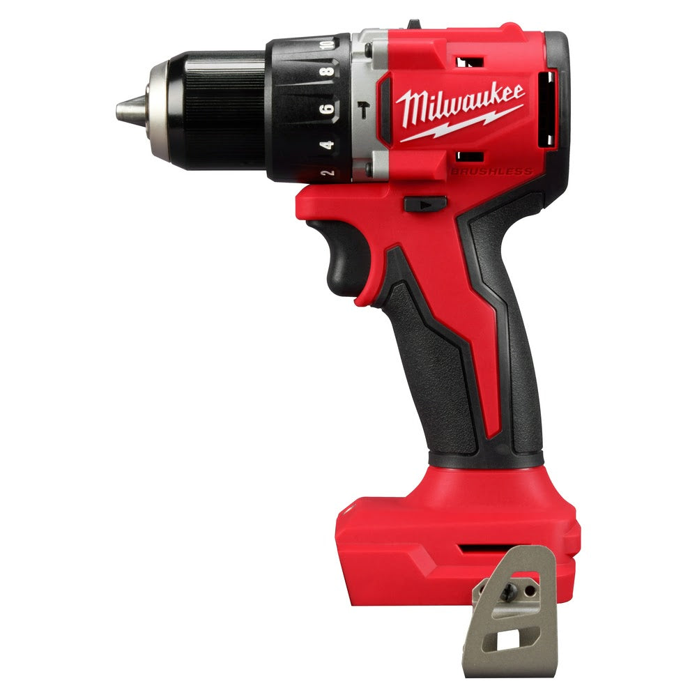Milwaukee 3602-20 M18 Compact Brushless 1/2" Hammer Drill/Driver