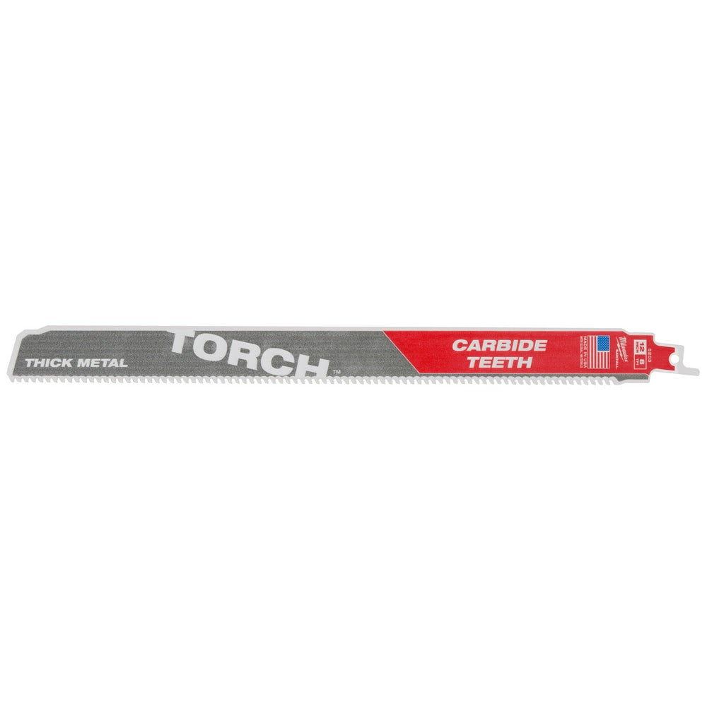 Milwaukee 48-00-5203 12” 7TPI The TORCH™ with Carbide Teeth SAWZALL® Blade 1Pk