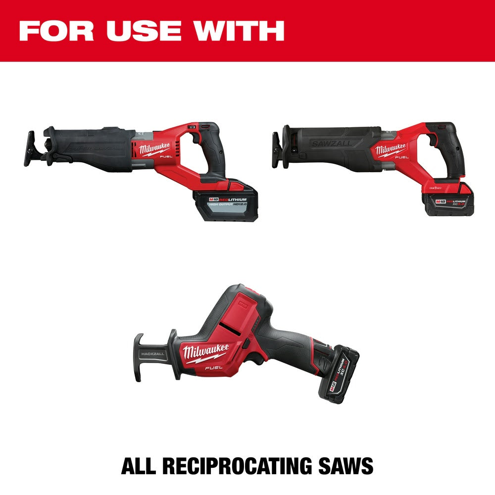 Milwaukee 48-00-5794 Super Sawzall Blade 14TPI 12-Inch Length Torch, 5 Pack