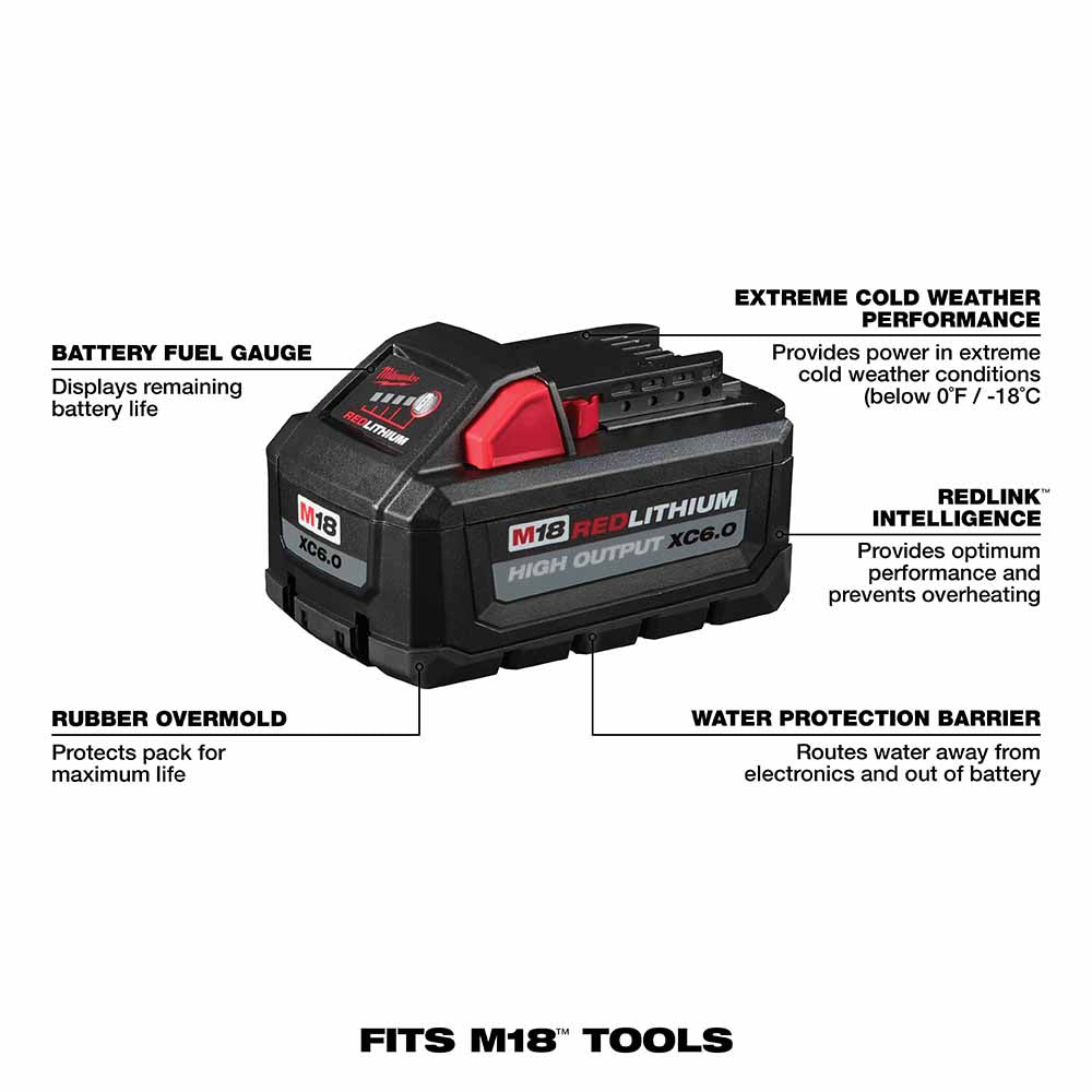 M12™ REDLITHIUM™ XC6.0 Battery
