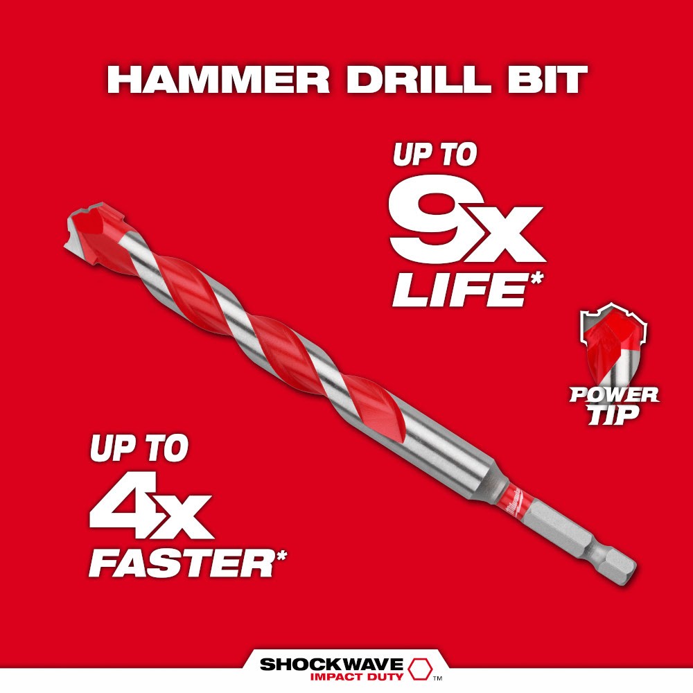 Milwaukee 48-20-9042 5/8" x 16" x 18" Carbide Hammer Drill Bit