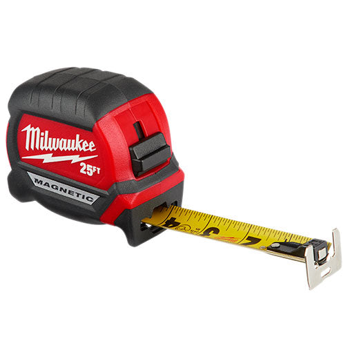 Milwaukee 48-22-0325 25’ Compact Wide Blade Magnetic Tape Measure