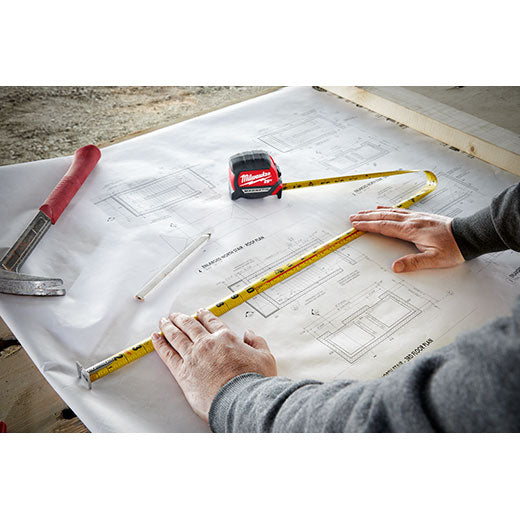 Milwaukee 48-22-0325 25’ Compact Wide Blade Magnetic Tape Measure