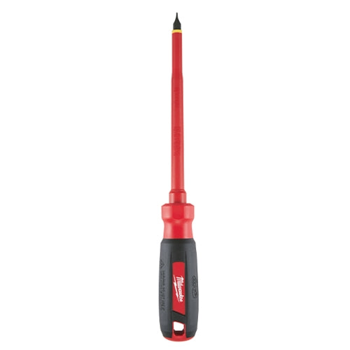 Milwaukee 48-22-2221 1/4" Slotted - 6" 1000V Insulated Screwdriver