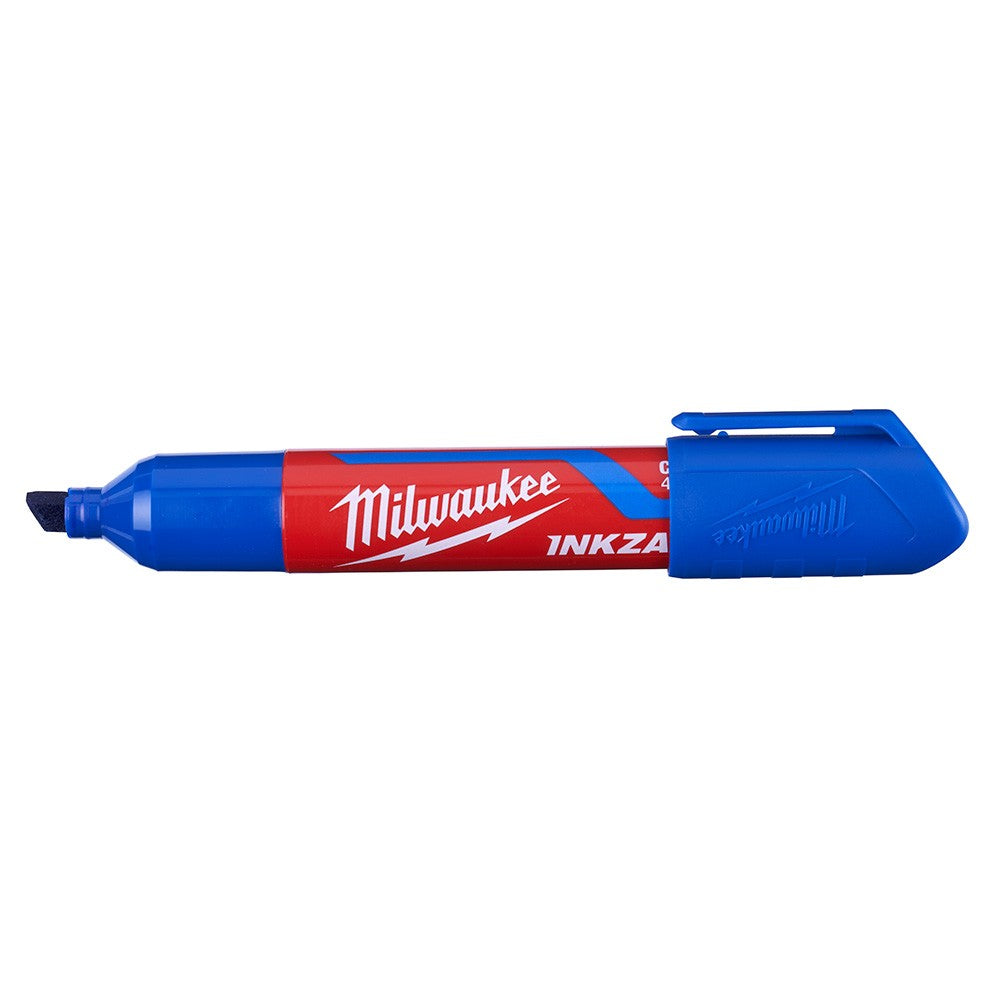 Milwaukee 48-22-3257 INKZALL Large Chisel Tip Blue Marker