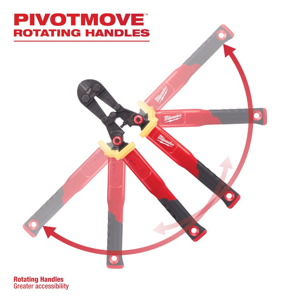 Milwaukee  48-22-4218 18" Fiberglass Bolt Cutter w/ PIVOTMOVE™ Rotating Handles