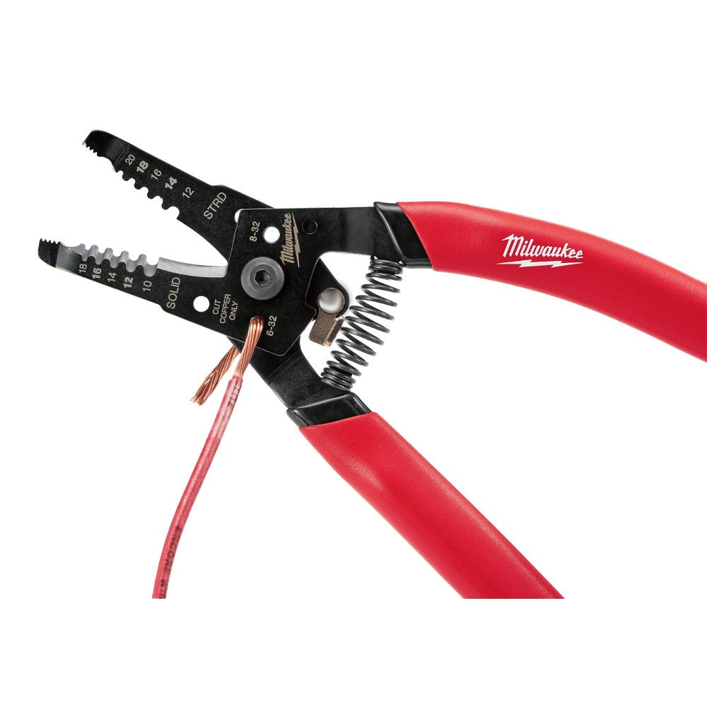 Milwaukee 48-22-6109 10 - 18 AWG Solid and 12 - 20 AWG Stranded Wire Stripper