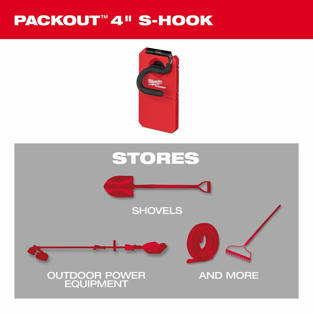 Milwaukee 48-22-8333 PAKCOUT Shop Storage 4" S Hook