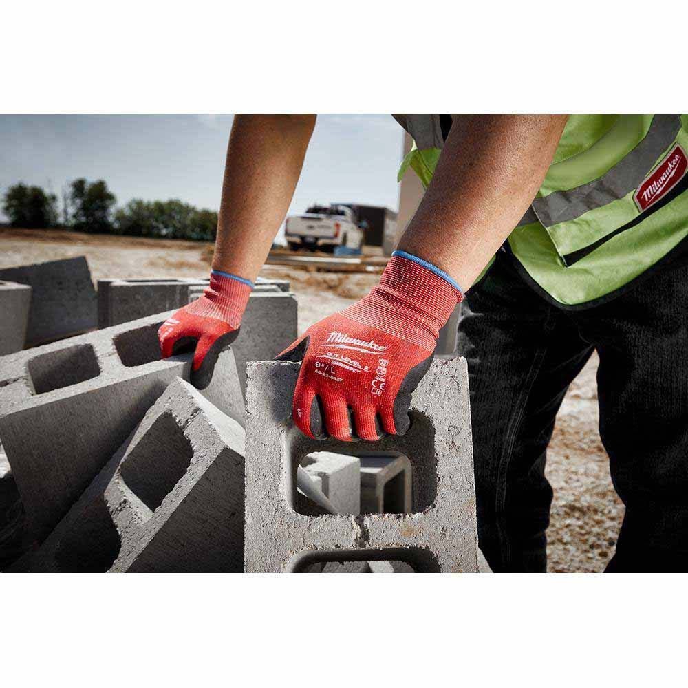 Milwaukee 48-22-8927 Cut Level 2 Nitrile Dipped Gloves - L