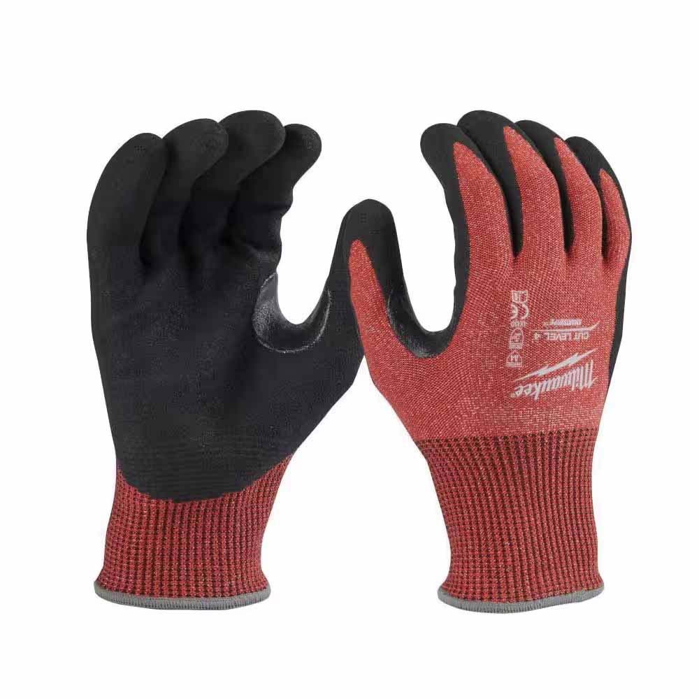 Milwaukee 48-22-8946 Cut Level 4 Nitrile Dipped Gloves - L