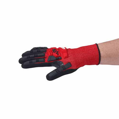 Milwaukee 48-22-8971 Nitrile Level 3 Cut Resistant Impact Dipped Gloves -Med