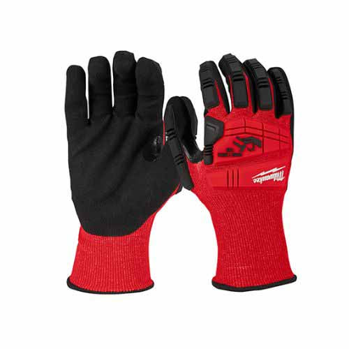 Milwaukee  48-22-8971 Impact Cut Level 3 Nitrile Gloves - M