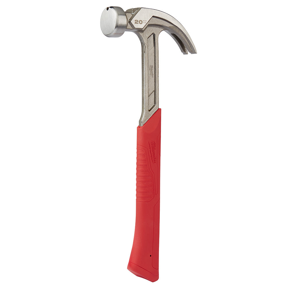 Milwaukee  48-22-9080 20-Oz Curved Claw Smooth Face Hammer